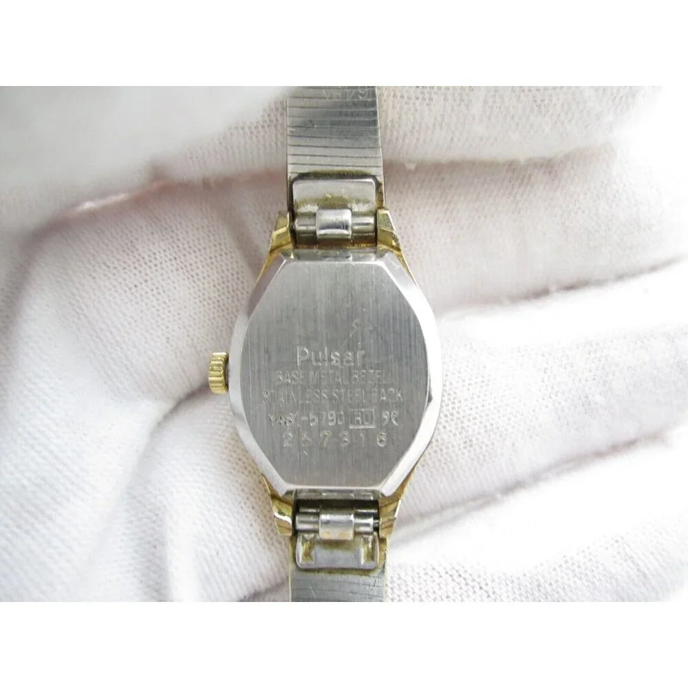 Women Pulsar‎ Quartz WR Analog 19mm Dial Causal Round Watch (G529)